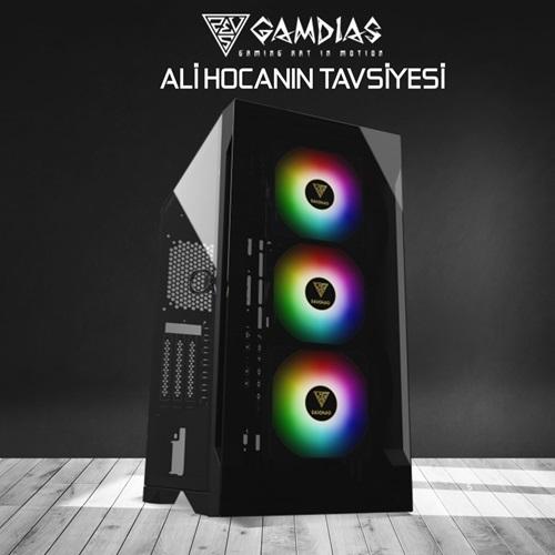 ALİ HOCANIN TAVSİYESİ, RYZEN 5 5600X, 16Gb Ram, 500Gb NVMe SSD, 8Gb GDDR5 RX580 Ekran Kartı, 750W Kasa, Free Dos GAMING TAVSİYESİ