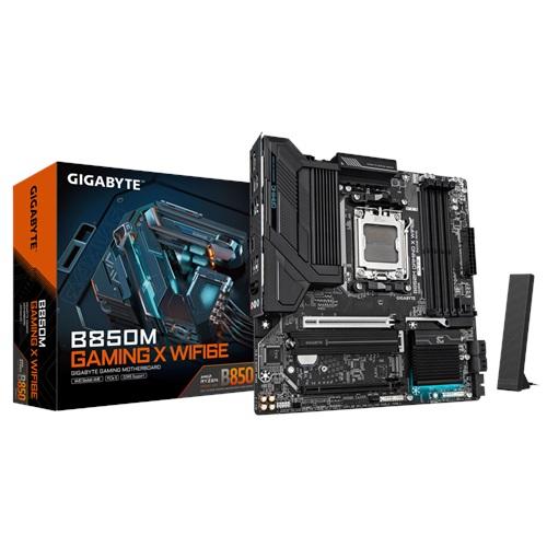 GIGABYTE B850M GAMING X WF6E, Rev.1.0, 4xDDR5, 2xM.2, 2DP, HDMI, Type-C, Wi-Fi6E, Bluetooth 5.3, AM5 Soket GAMING Anakart