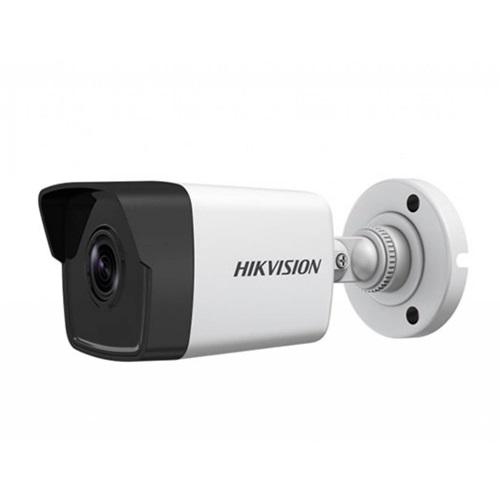 HIKVISION DS-2CD1043G0-IUF 4Mpix, 2,8mm Lens, H265+, 30Mt Gece Görüşü, SD Kart, PoE, Dahili Mikrofon, Mini Bullet IP Kamera