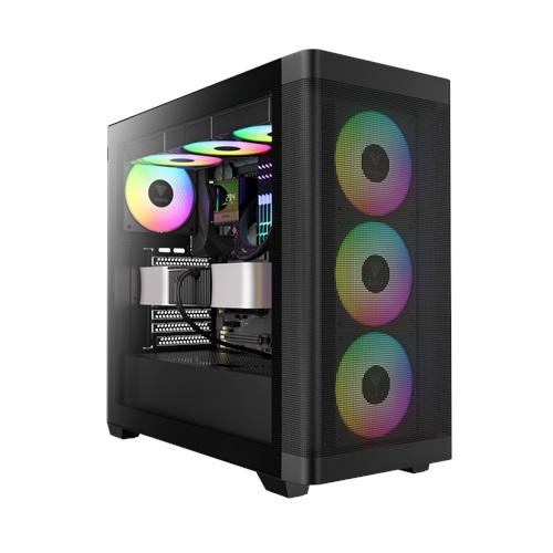 GAMDIAS ATHENA M3, 2000W, Tempered Glass, Type-C, Mesh Ön Panel, ARGB, ATX, Professional GAMING KASA