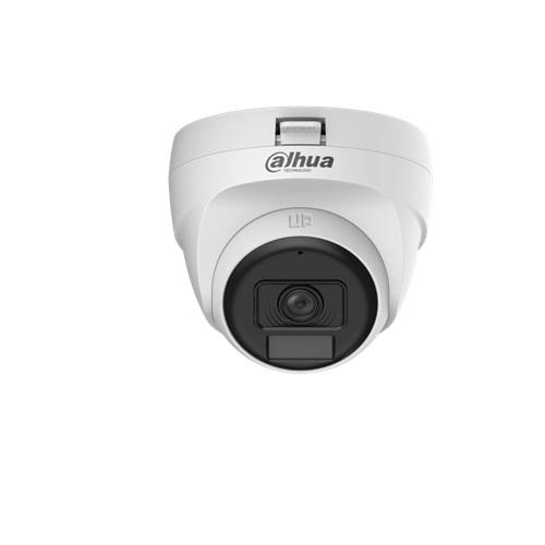 DAHUA HAC-T1A21P-U-IL-A-0280B 2Mpix 25 Mt Gece Gör., Smart Dual Light, 2,8mm Lens, Dahili Mikrofon, Dome Kamera