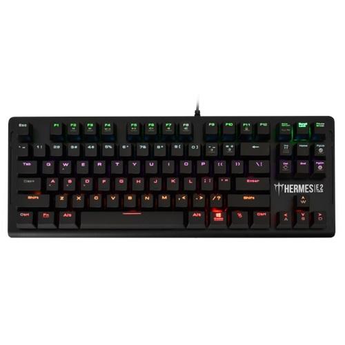 GAMDIAS HERMES-E2, USB Kablolu, İngilizce, Mekanik Switch, 7 Renk, Gaming Klavye