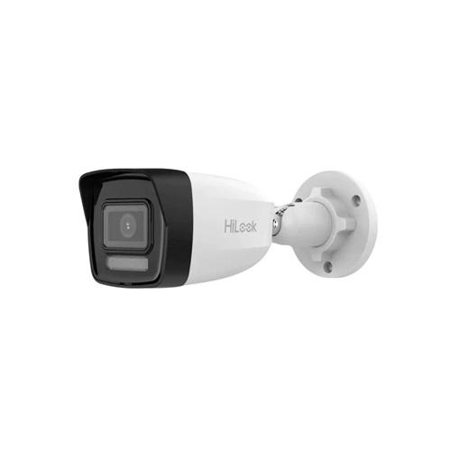 HILOOK IPC-B120HA-LU, 2Mpix, 2,8mm Lens, H265+, Dual Light, 30Mt Gece Görüşü, Dahili Mikrofon, IP67, PoE, Bullet, IP Kamera
