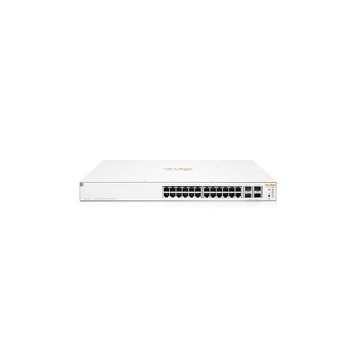 HP Aruba Instant On JL683B 1930-24G, 24Port, GigaBit, 24 Port PoE, 195W, 4 Port Gigabit SFP, Yönetilebilir, Rack Mount Switch