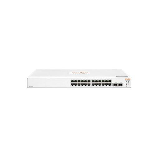 HP Aruba Instant On JL812A 1830-24G, 24Port, GigaBit, 2 Port Gigabit SFP, Yönetilebilir, Rack Mount Switch