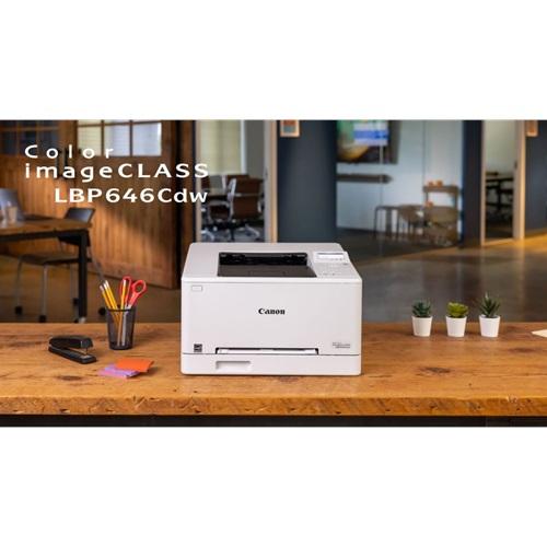 CANON i-SENSYS LBP646CDW, Wifi, Lan, Duplex, Renkli Lazer, Yazıcı (Dakikada 25 Sayfa) ORİJİNAL TONERLİ