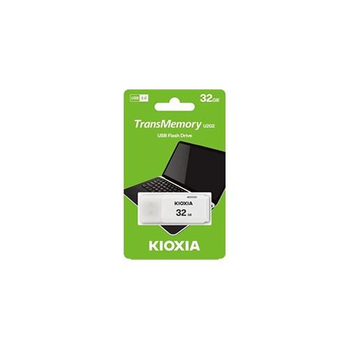 KIOXIA U202 32GB USB 2.0 TransMemory Flash Disk (Beyaz)