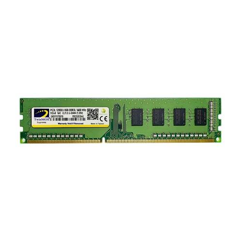 TwinMOS MDD3L8GB1600D, 8GB, DDR3, 1600MHz, 1.35V Desktop Ram