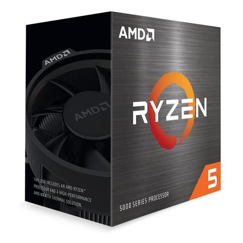AMD RYZEN 5 5600 6 Core, 3,50-4.40GHz, 35Mb Cache, 65W, Wraith Stealth FAN, AM4 Soket, BOX (Kutulu) (Grafik Kart YOK, Fan VAR)