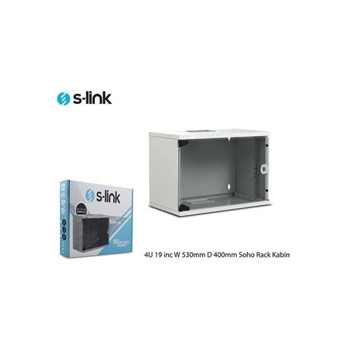 S-LINK 4U 530x400 Soho Rack Kabinet (Demonte) 