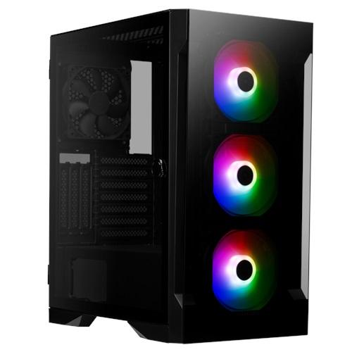 GAMDIAS TALOS E2 Elite, 750W, Tempered Glass, ARGB, 80+ Bronze, ATX GAMING KASA