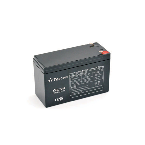 TESCOM Combatt, CBL12-9, 12V 9Ah, Bakımsız, Kuru Akü. UPS için Uygundur. (100012238)