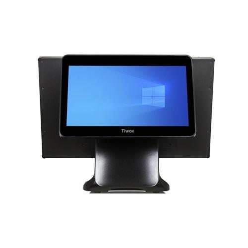 Tiwox TP-7610-D, Intel i7 10.Nesil, 18.5" Ekran, 8GB Ram, 128GB M.2 SSD, Endüstriyel, Dokunmatik Pos PC (çift ekran)