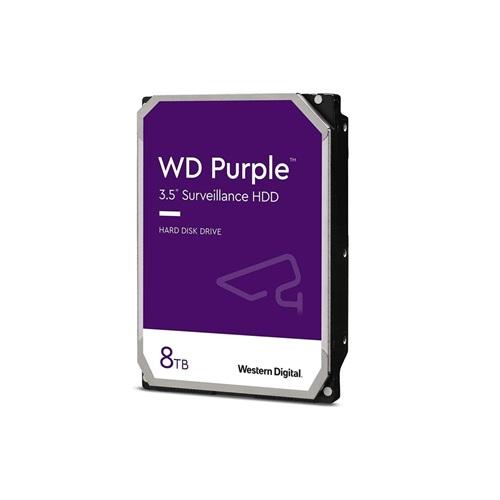 WD PURPLE, WD84PURZ, 3.5", 8TB, 128Mb, 5640 Rpm, 7/24 Güvenlik, HDD