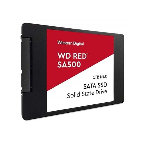 WD Red SA500, WDS100T1R0A, 1TB, 560/530, SERVER ve NAS için Enterprise, 2,5" SATA, SSD